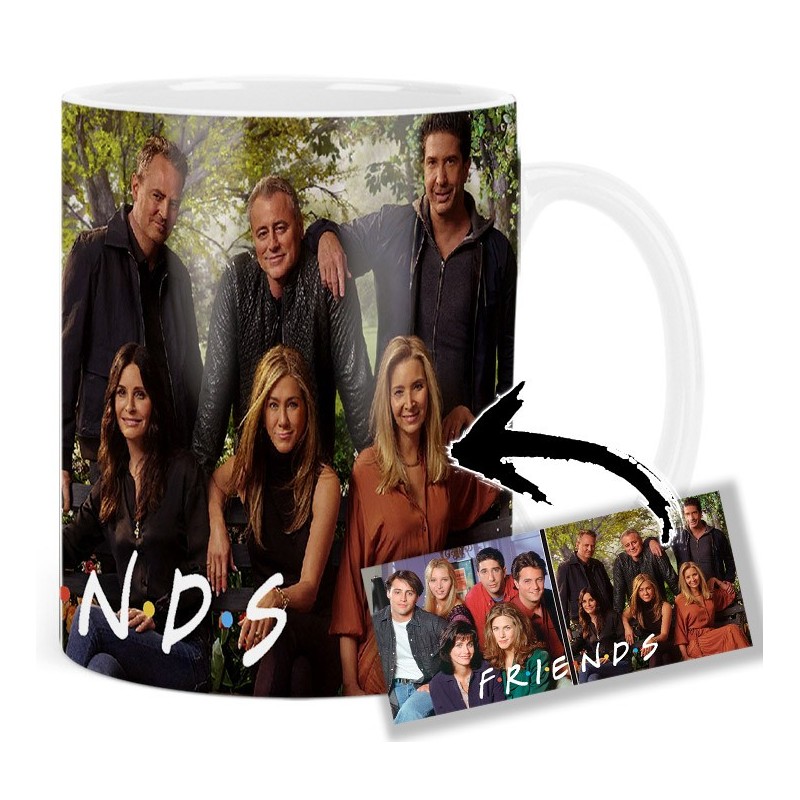 Friends Matthew Perry David Schwimmer Matt Leblanc Mt Tasse