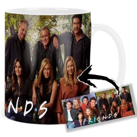 Friends Matthew Perry David Schwimmer Matt Leblanc Mt Tasse