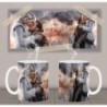 Game Of Thrones Jon Snow Kit Harington Daenerys Targaryen Emilia Clarke Mv Tasse