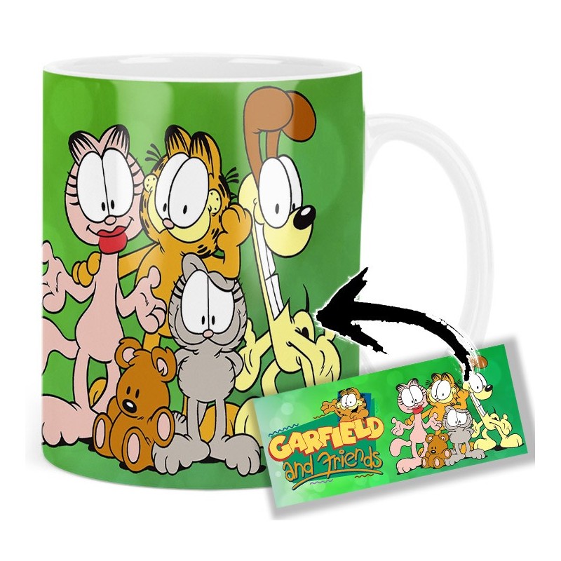 Garfield And Friends Mv Mug
