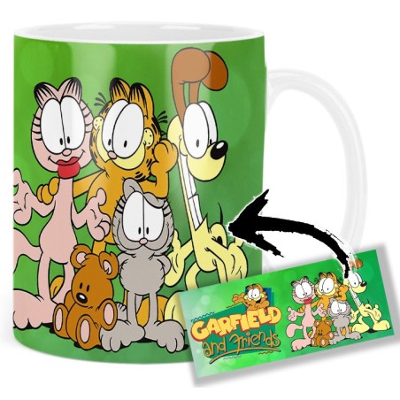 Garfield And Friends Mv Mug