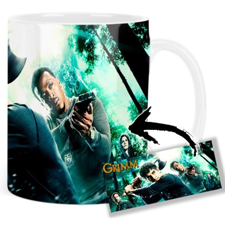 Grimm David Giuntoli Silas Weir Mitchell Russell Hornsby Mt Mug
