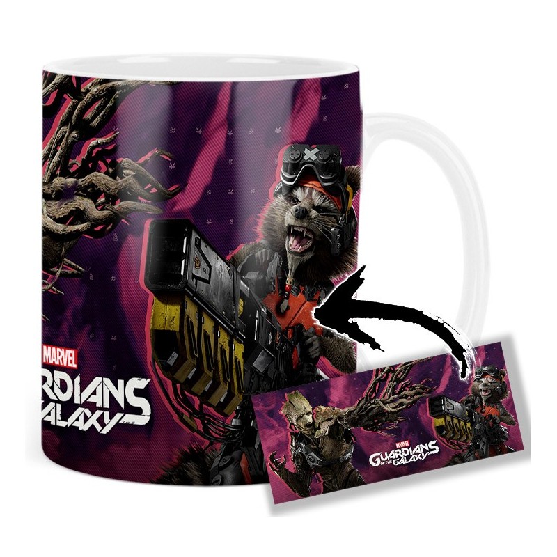 Guardians Of The Galaxy Groot Rocket Raccoon Mt Tasse
