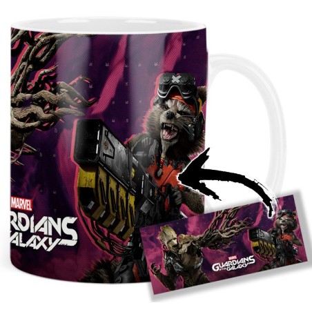 Guardians Of The Galaxy Groot Rocket Raccoon Mt Tasse