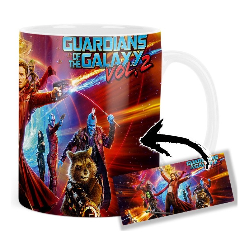 Guardians Of The Galaxy Vol 2 Chris Pratt Zoe Saldaña Mv Tasse