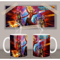 Guardians Of The Galaxy Vol 2 Chris Pratt Zoe Saldaña Mv Tasse