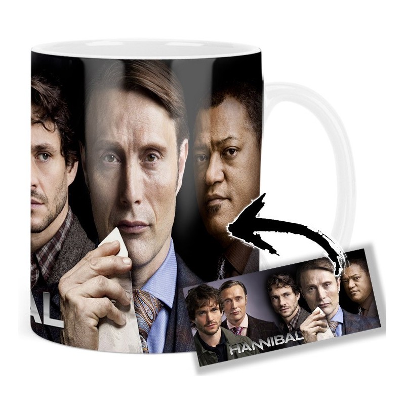 Hannibal Mads Mikkelsen Hugh Dancy Laurence Fishburne Mv Tasse