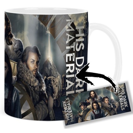 His Dark Materials Dafne Keen Ruth Wilson James Mcavoy Lin Manuel Miranda Mv Mug
