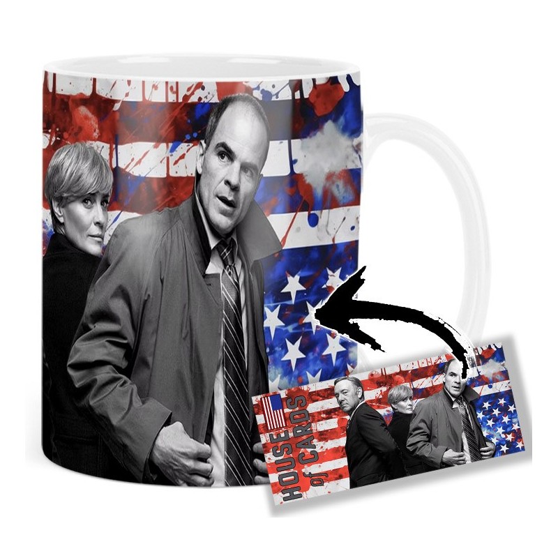 House Of Cards Kevin Spacey Robin Wright Michael Kelly Mt Mug