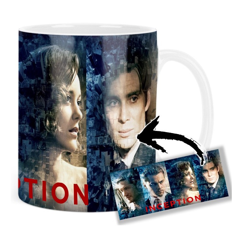 Inception Leonardo Dicaprio Cillian Murphy Tom Hardy Marion Cotillard Mv Mug