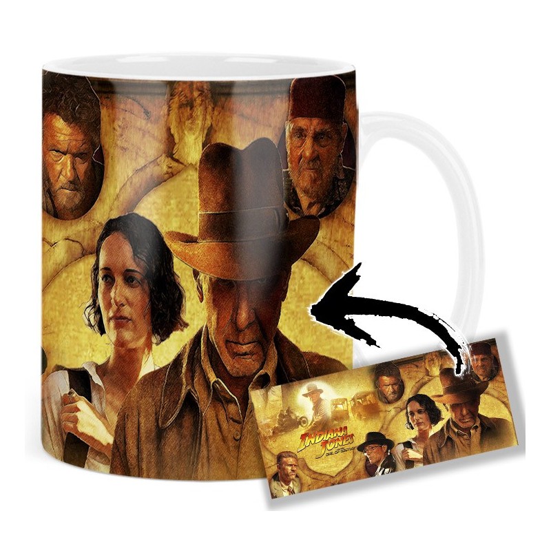 Indiana Jones And The Dial Of Destiny Harrison Ford Mv Tasse