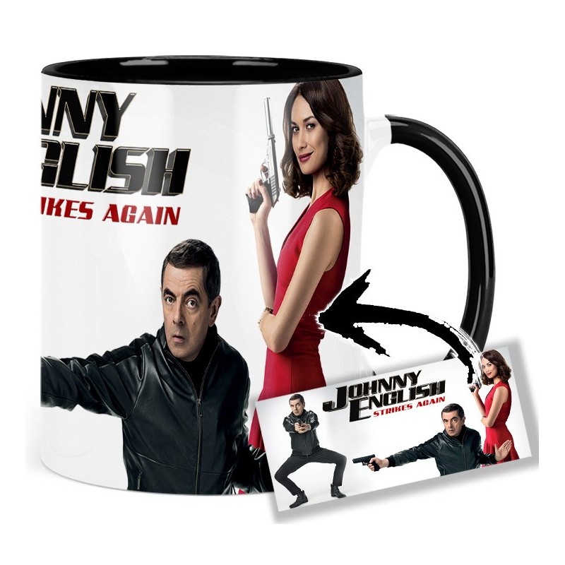Johnny English Strikes Again Rowan Atkinson Olga Kurylenko Mv Tasse