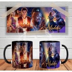 Aladdin Will Smith Mena Massoud Naomi Scott Mv Mug