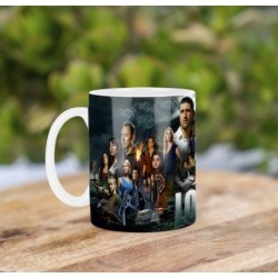 Lost Matthew Fox Evangeline Lilly Josh Holloway Terry O'Quinn Jorge Garcia Mt Mug