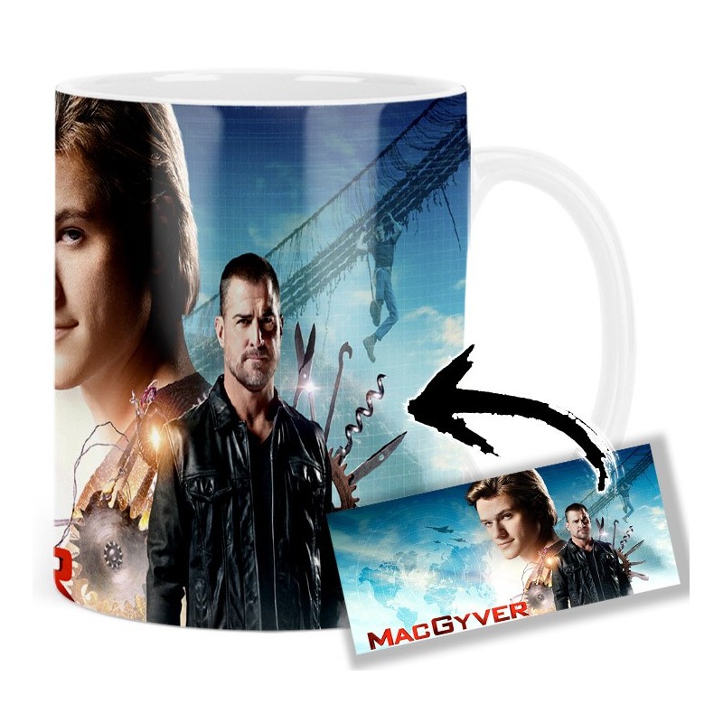 MacGyver Lucas Till George Eads Mv Taza
