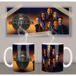 Marvel's Agents Of S.H.I.E.L.D. Shield Clark Gregg Chloe Bennet Mv Tasse