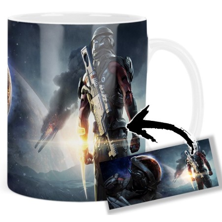 Mass Effect Andromeda Ryder N7 Mv Taza
