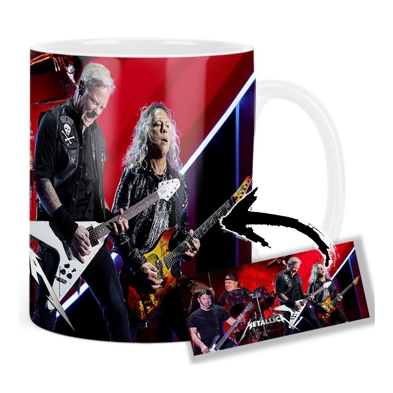 Metallica Robert Trujillo Kirk Hammett Lars Ulrich James Hetfield Mt Mug