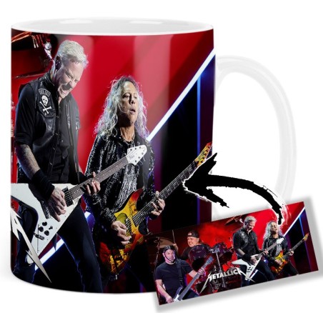 Metallica Robert Trujillo Kirk Hammett Lars Ulrich James Hetfield Mt Mug