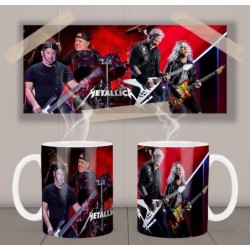 Metallica Robert Trujillo Kirk Hammett Lars Ulrich James Hetfield Mt Mug
