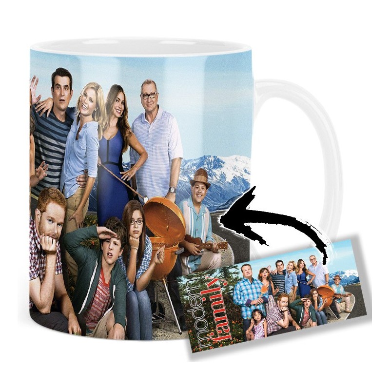 Modern Family Julie Bowen Sofia Vergara Ty Burrell Mt Tasse