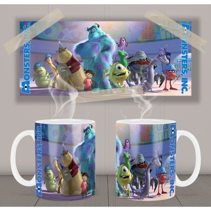 Monsters Inc Mike Wazowski Sulley Mv Mug
