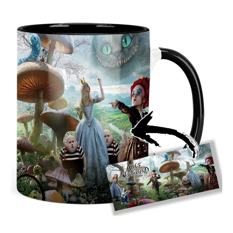 Alice In Wonderland Johnny Depp Mia Wasikowska Helena Bonham Carter Anne Hathaway Mt Tasse