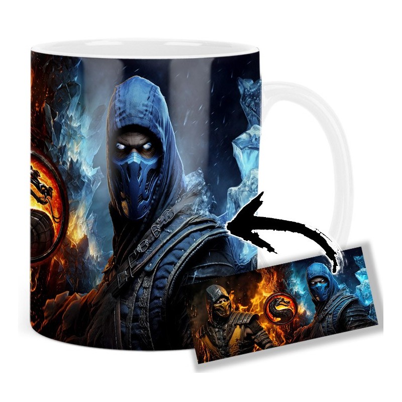 Mortal Kombat Scorpion Vs Sub Zero Mv Mug