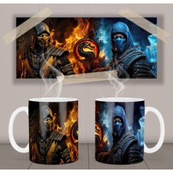 Mortal Kombat Scorpion Vs Sub Zero Mv Mug