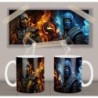 Mortal Kombat Scorpion Vs Sub Zero Mv Mug