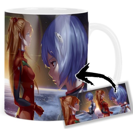 Neon Genesis Evangelion Ayanami Rei Asuka Langley Mt Mug