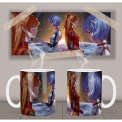 Neon Genesis Evangelion Ayanami Rei Asuka Langley Mt Mug
