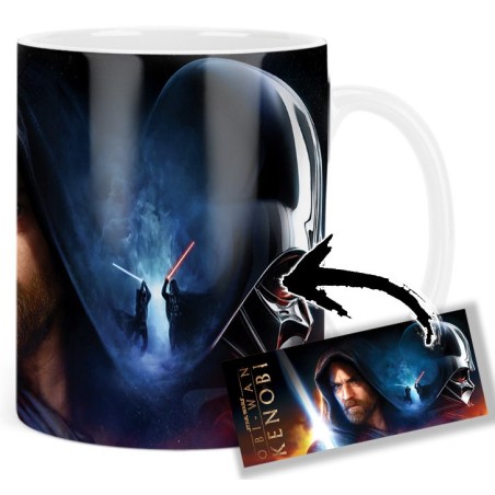 Obi Wan Kenobi Ewan Mcgregor Darth Vader Star Wars Mv Tasse