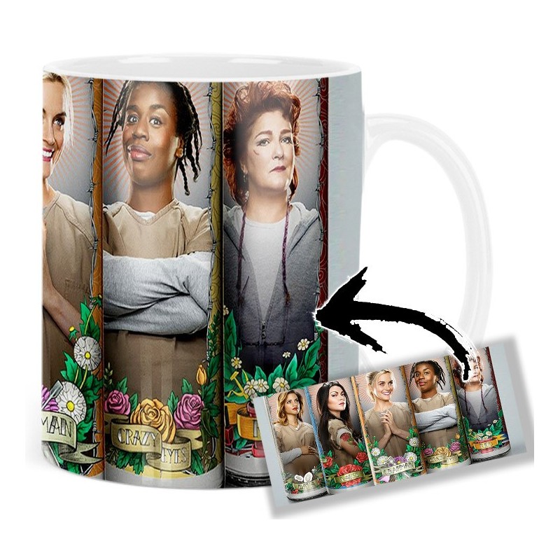 Orange Is The New Black Taylor Schilling Uzo Aduba Laura Prepon Mt Mug