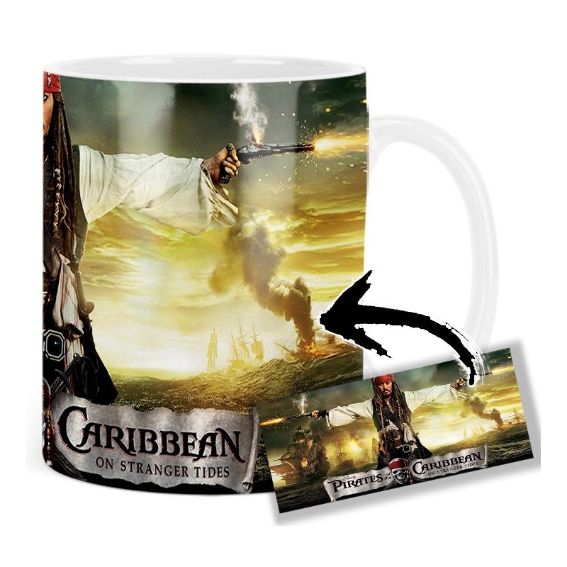Pirates Of The Caribbean On Stranger Tides Jack Sparrow Johnny Depp Mt Mug